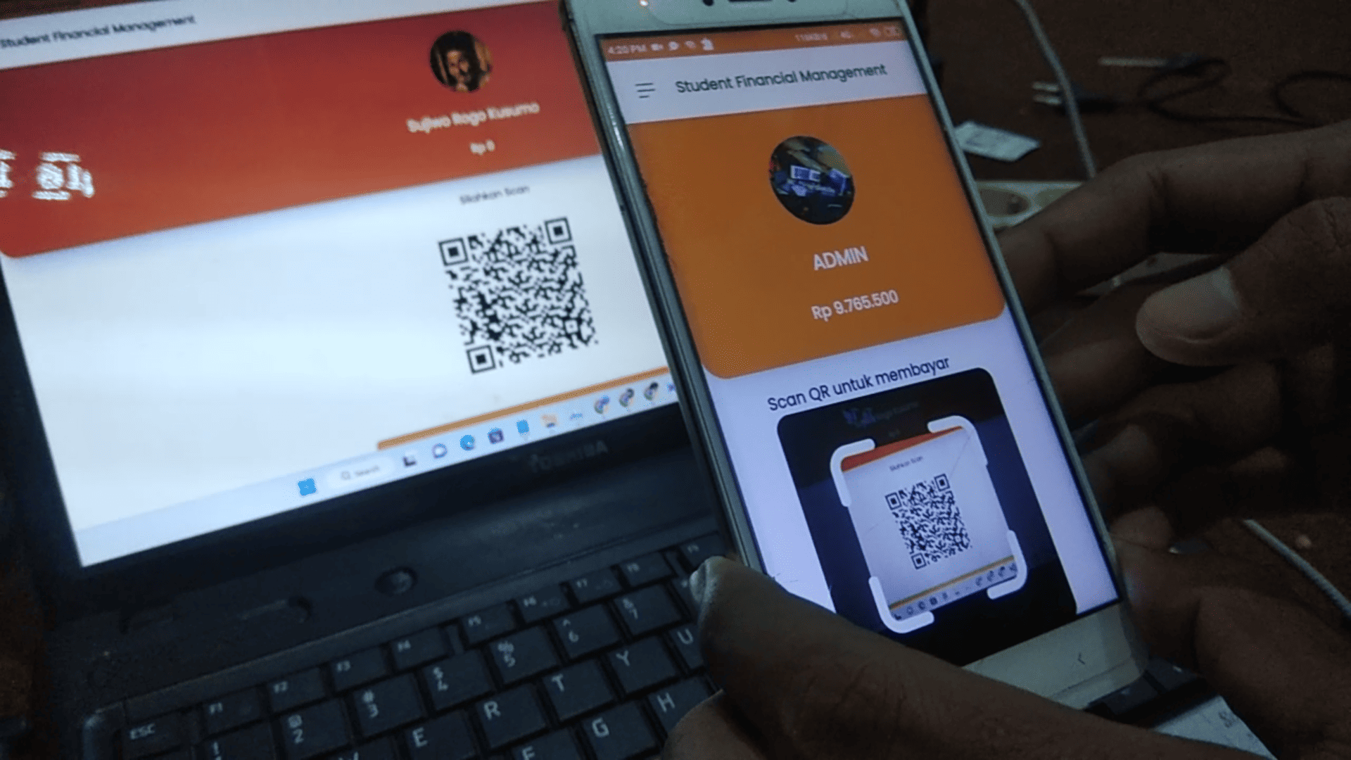 Student Financial Management - Sistem IoT untuk pengelolaan keuangan siswa dengan kartu OSIS sebagai alat pembayaran digital di kantin sekolah. Juara 1 Krenova Kab. Grobogan.